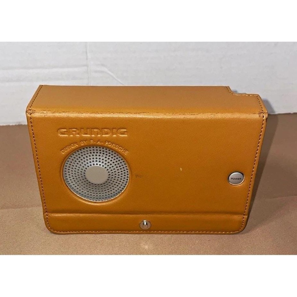 Grundig YB-P 2000 World Receiver Radio F.A. Porsche Design Tested w/ Case